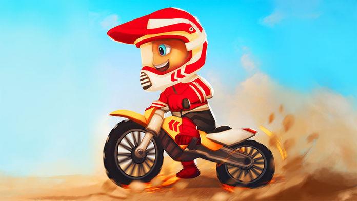 摩托车赛车游戏：极限越野飞车